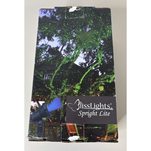 BlissLights Outdoor Spright STATIC Firefly Pool Laser Light w/ Timer Blue NEW - Picture 1 of 5